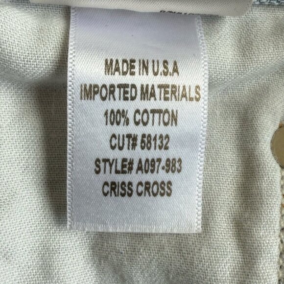 AGOLDE Criss Cross Straight Jean SZ 25 - Picture 7 of 7